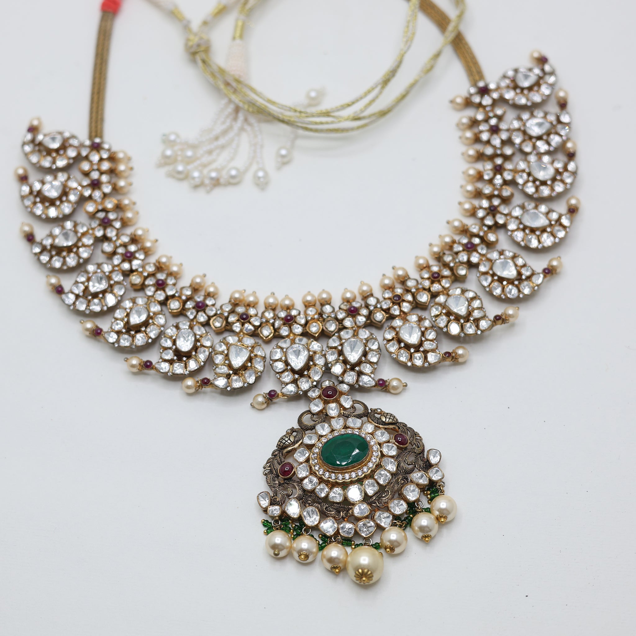 Antique Plated Vintage Necklace For Women