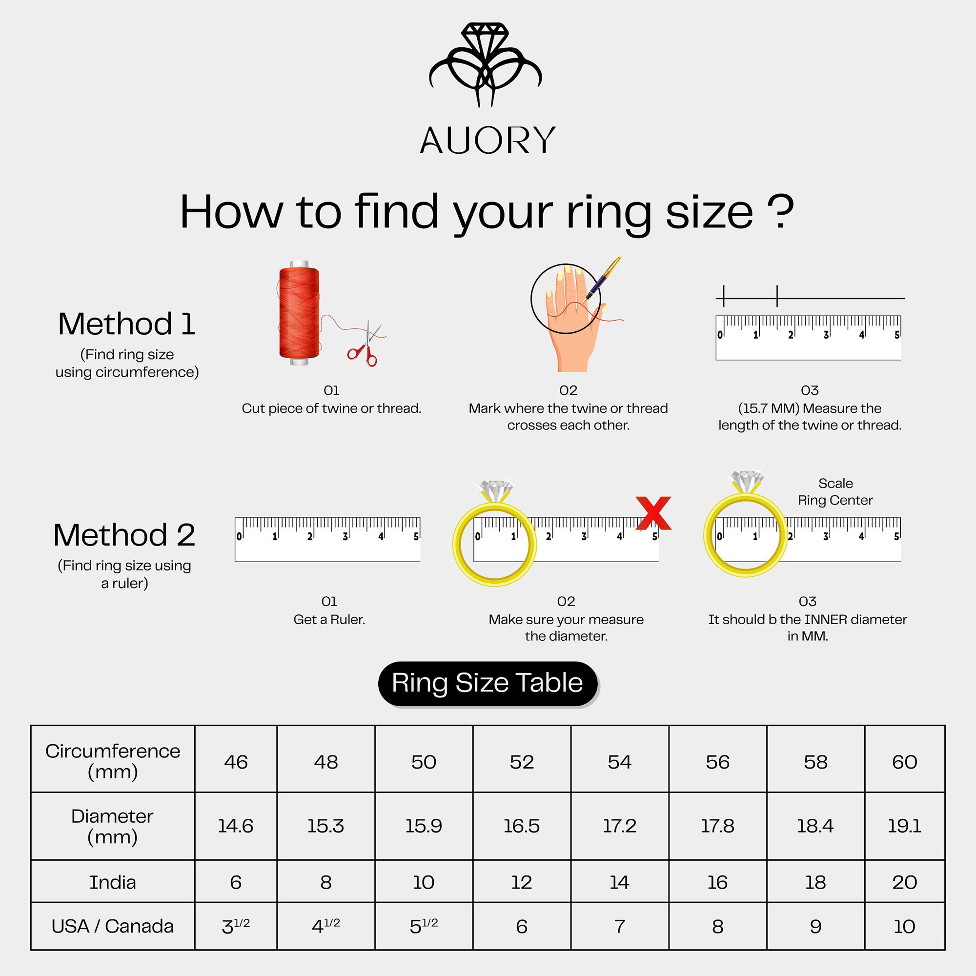 Yellow Gold Silver Dual-Shape Milgrain Adjustable Marquise Round Ring For Woman