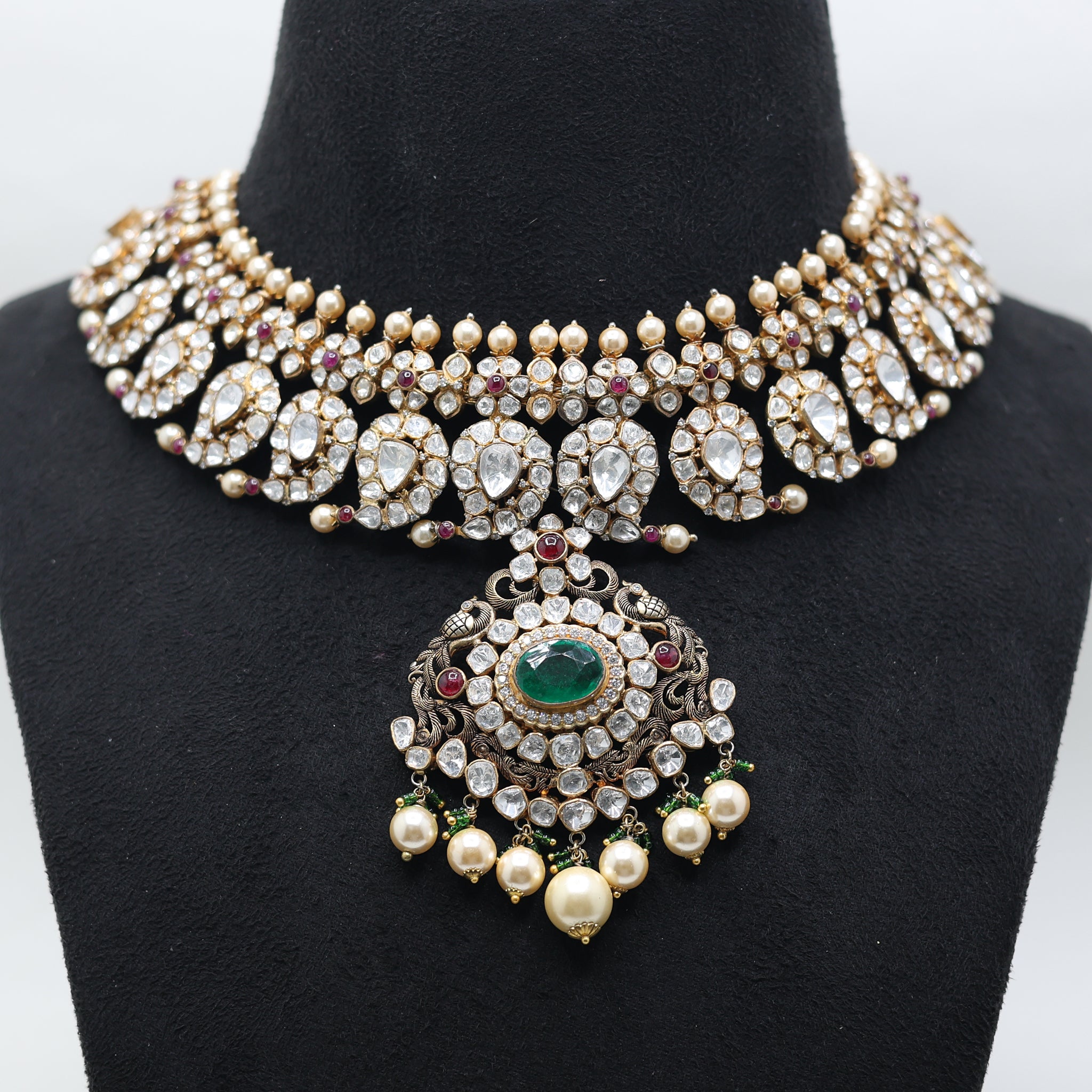 Antique Plated Vintage Necklace For Women