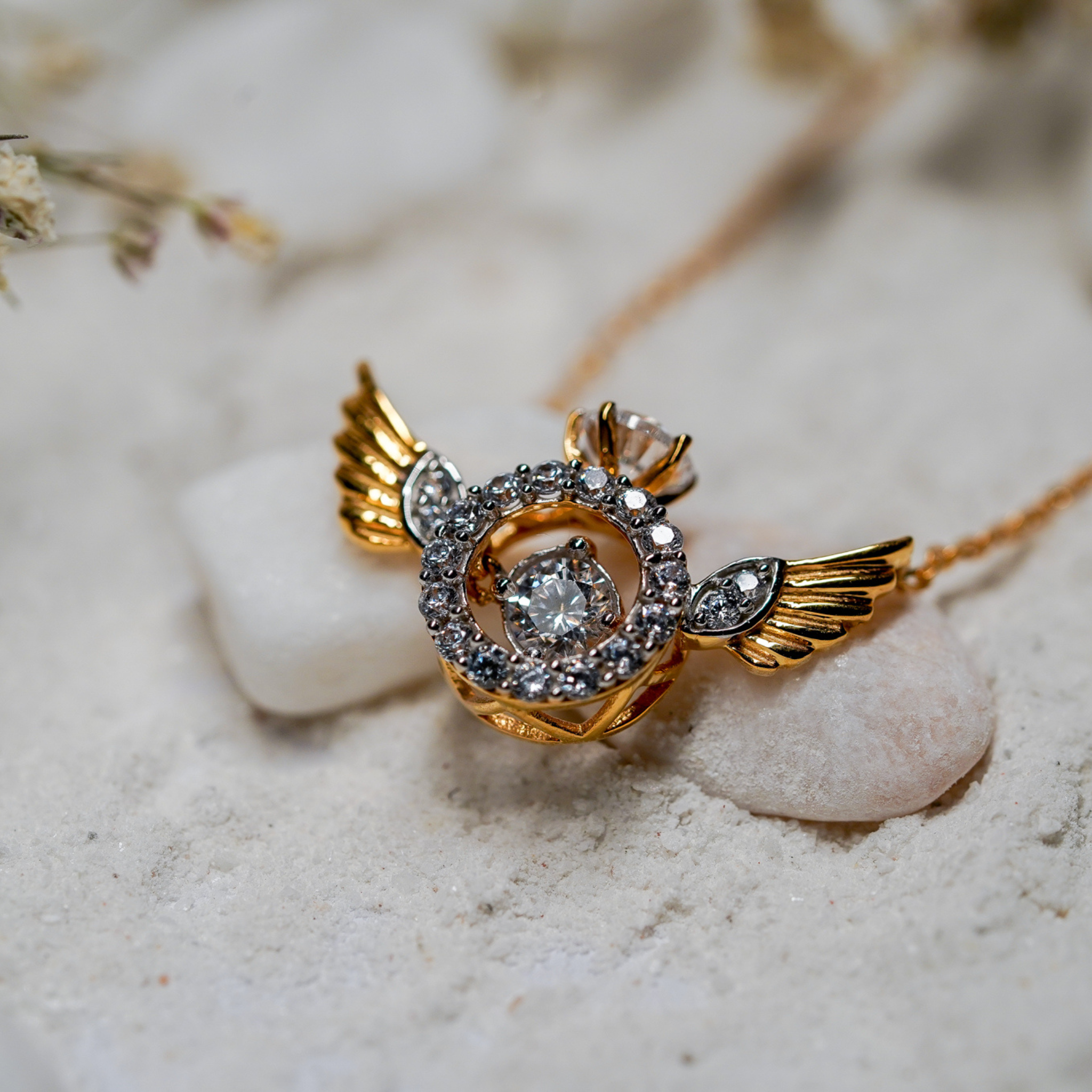 Angel Wing Charm Pendant