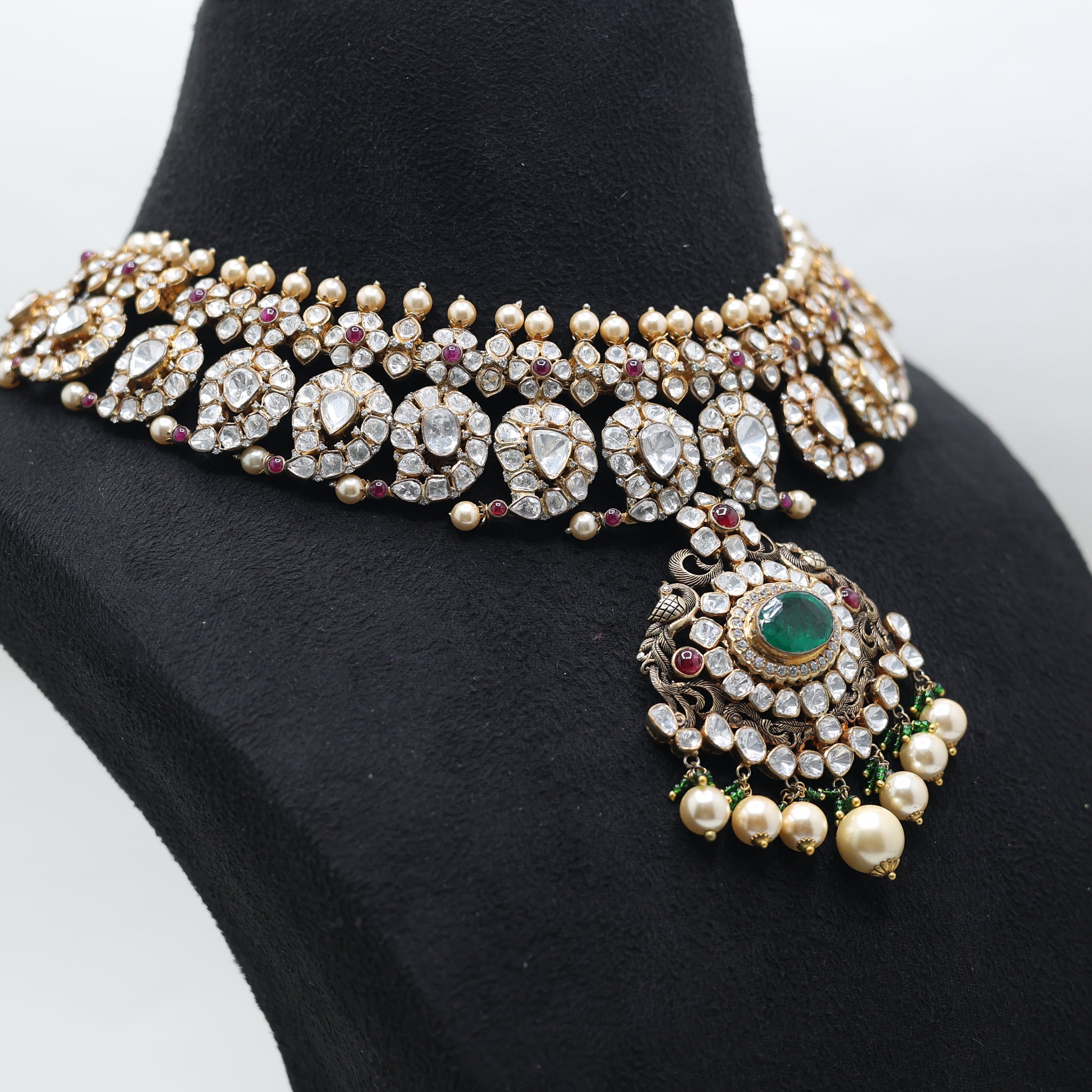 Antique Plated Vintage Necklace For Women