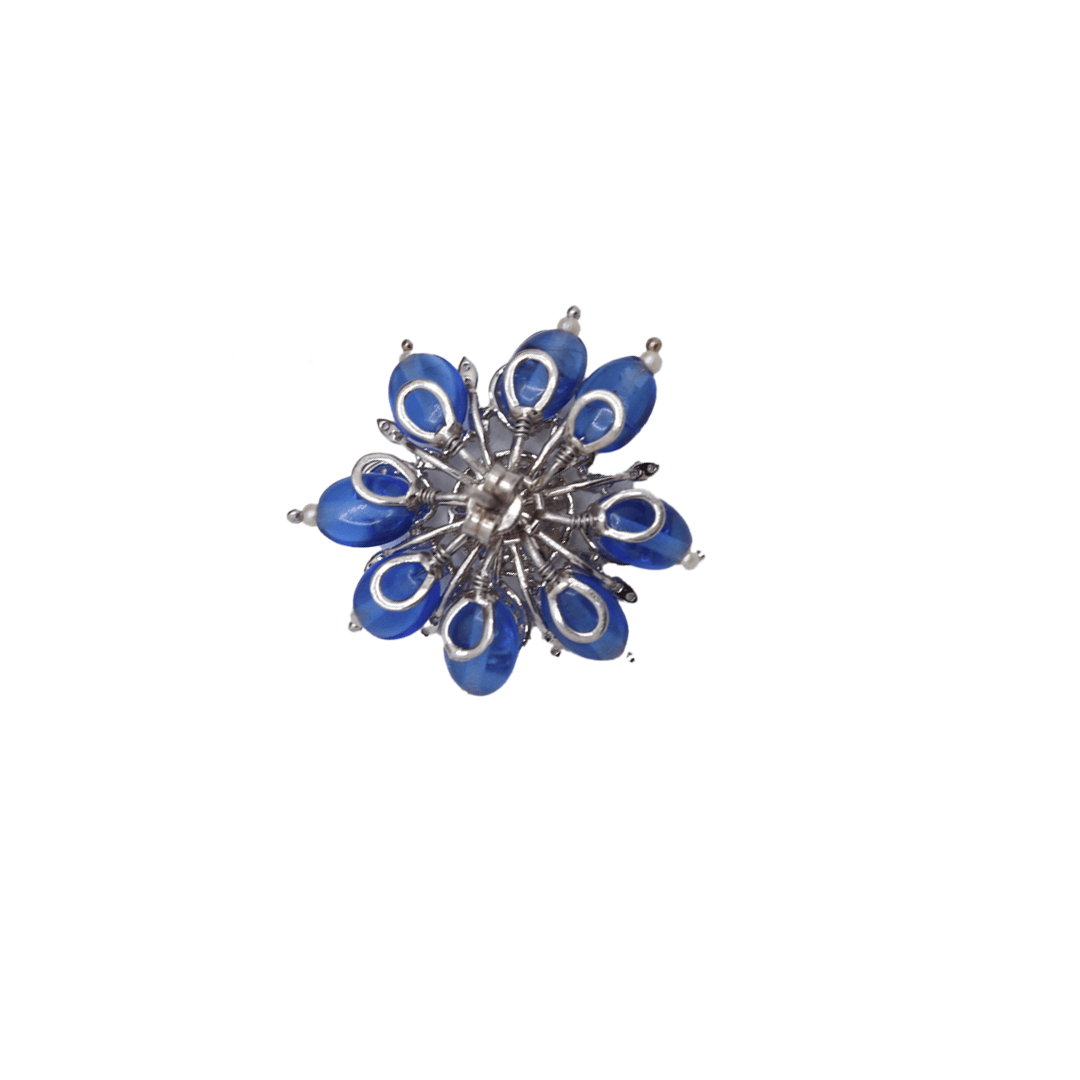 925 Sterling Earring Stellar Splendor Sapphire Earring - Auory