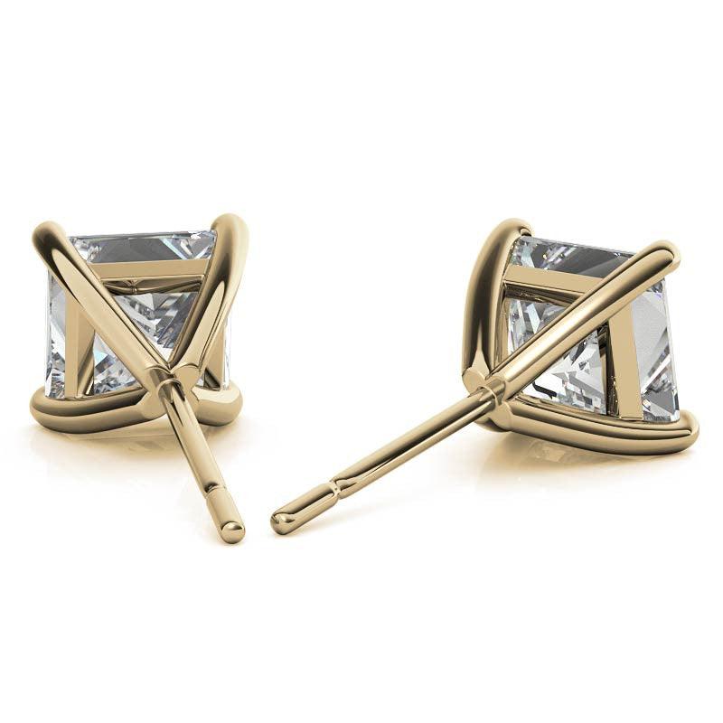 925 Sterling Silver A Touch of Class: Solitaire Silver Earring - Auory