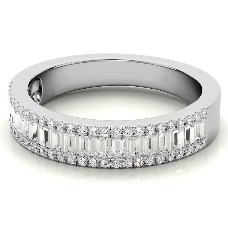 925 Sterling Silver "Diverse Beauty" Women's Band - Auory