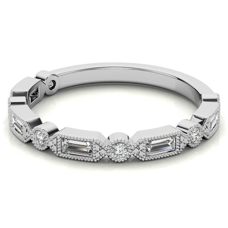 925 Sterling Silver "Sculpted Elegance" Women's Band - Auory