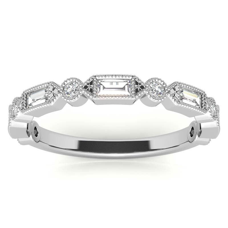 925 Sterling Silver "Sculpted Elegance" Women's Band - Auory