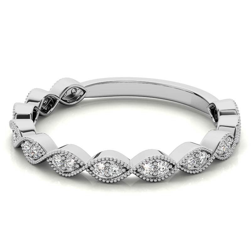 925 Sterling Silver "Signature Style" Women's Band - Auory