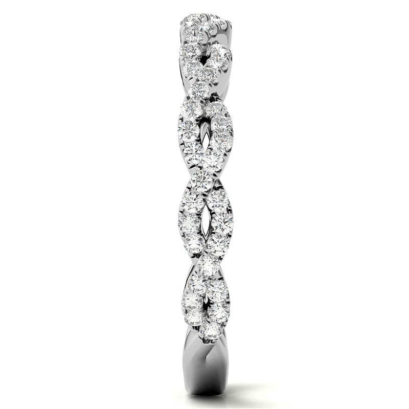925 Sterling Silver "Stone Fusion" Women's Band - Auory