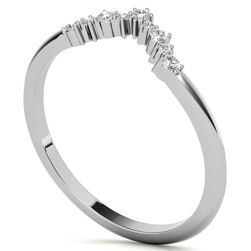 925 Sterling Silver "Vista of Elegance" Women's Band - Auory