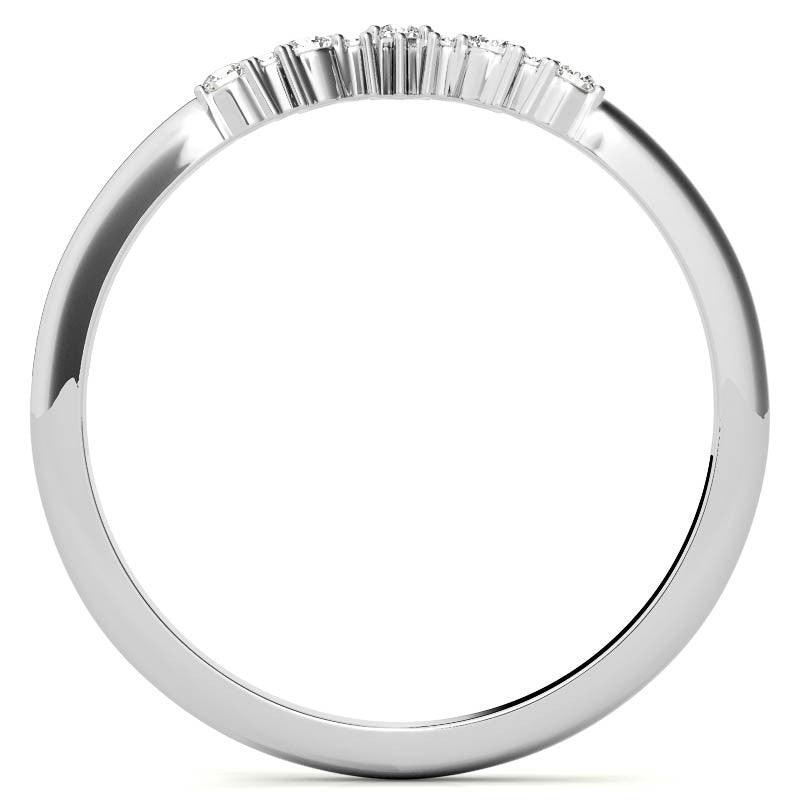 925 Sterling Silver "Vista of Elegance" Women's Band - Auory