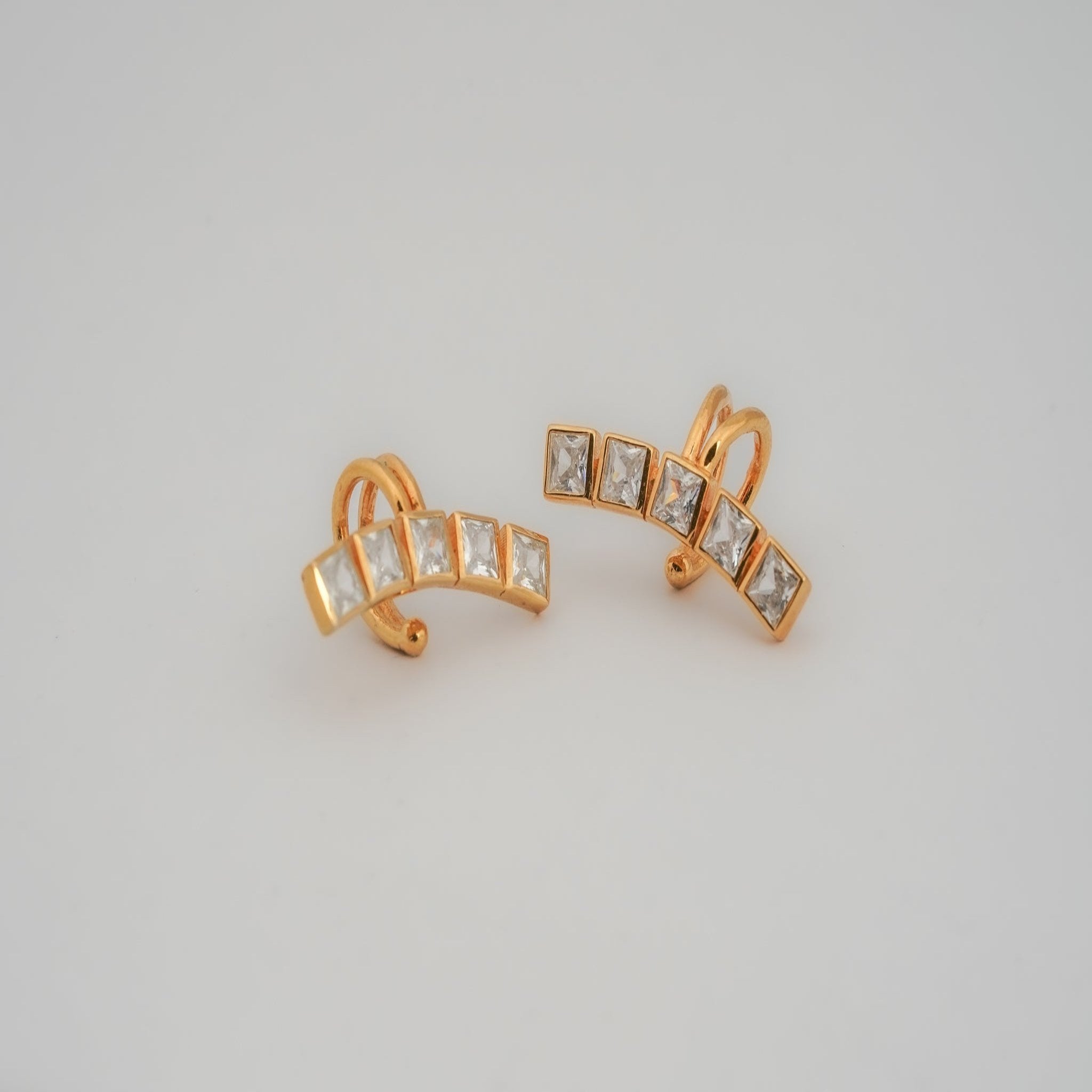 925 sterling silver ear hugger earcuffs AUS-995