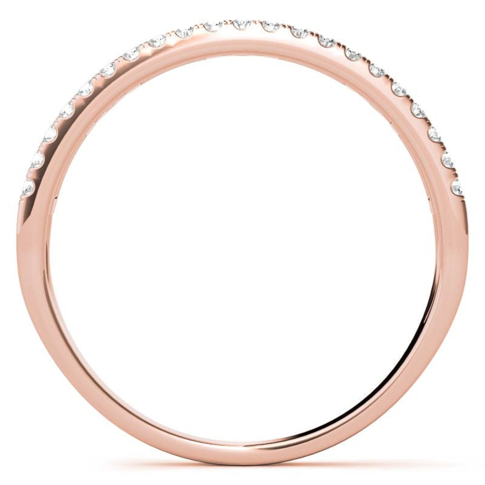 Rose Gold Silver Dual Layered Adjustable Bezel-Set Bold Geometric Ring For Woman