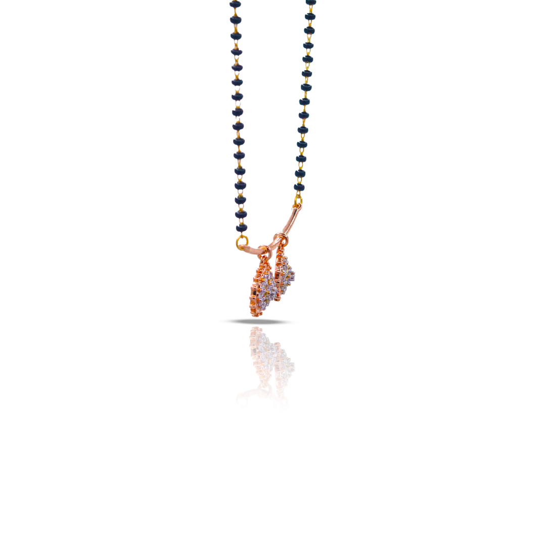 Rose Gold Plated Traditional Mangal Sutra