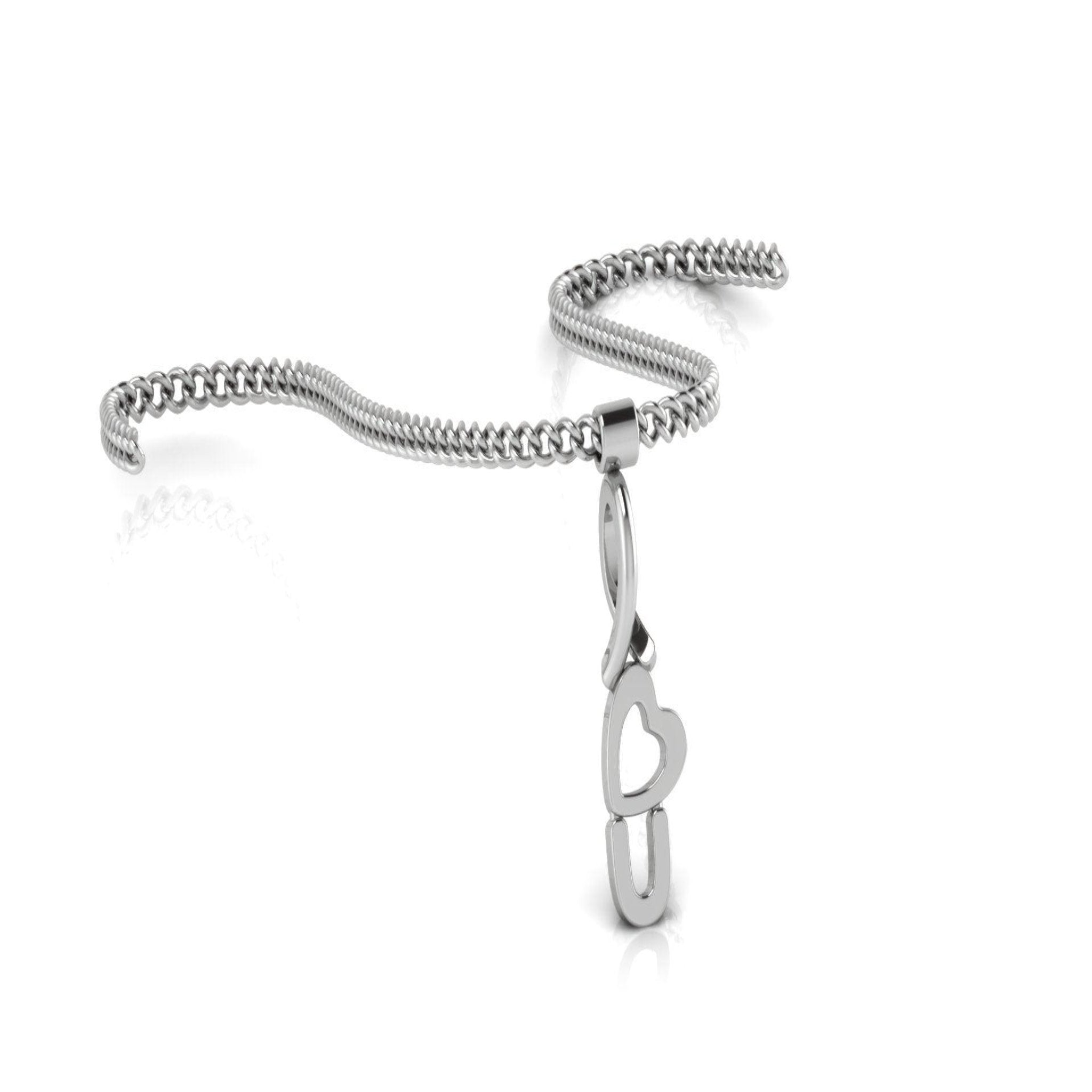 Auory 925 Sterling Silver Hand Pendant AUPH-11 - Auory